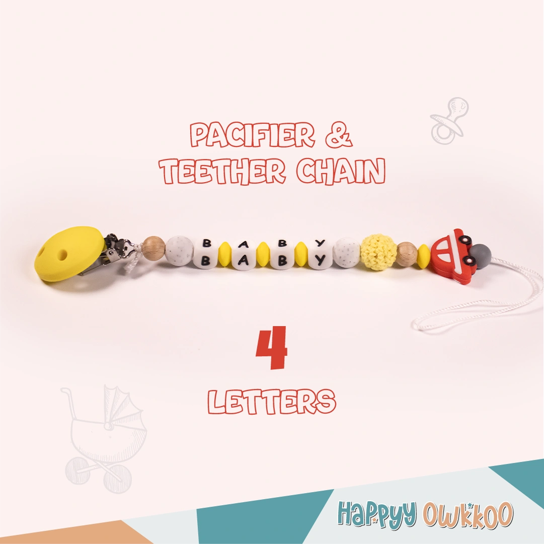 Baby Items, Silicone Products, Baby Chain, Pacifier, Teether, Chain, Pacifier Chain, Teether Chain, Wooden, Wooden Chain,